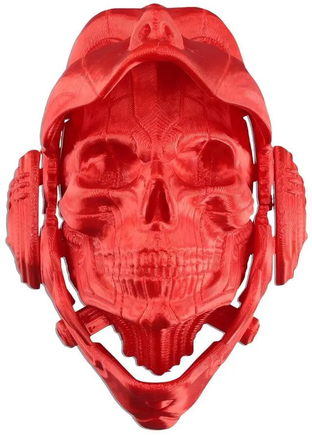 Main image of 3D Printing Deformation Skull Model Tabletop Ornaments 3D Printed Skeleton Decoration Stress Relief Toy F