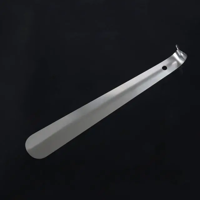 Alt view image 2 of 7 - Stainless Steel Extra Long Handled Shoe Horn Shoe Lifter Silver, 30cm/11.8inch