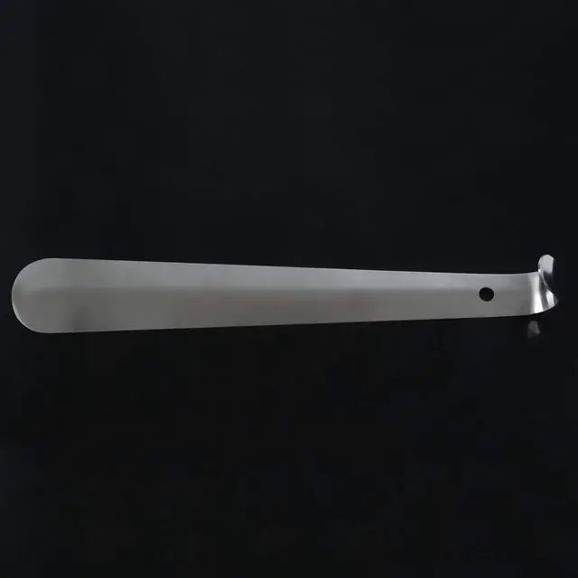 Alt view image 3 of 7 - Stainless Steel Extra Long Handled Shoe Horn Shoe Lifter Silver, 30cm/11.8inch