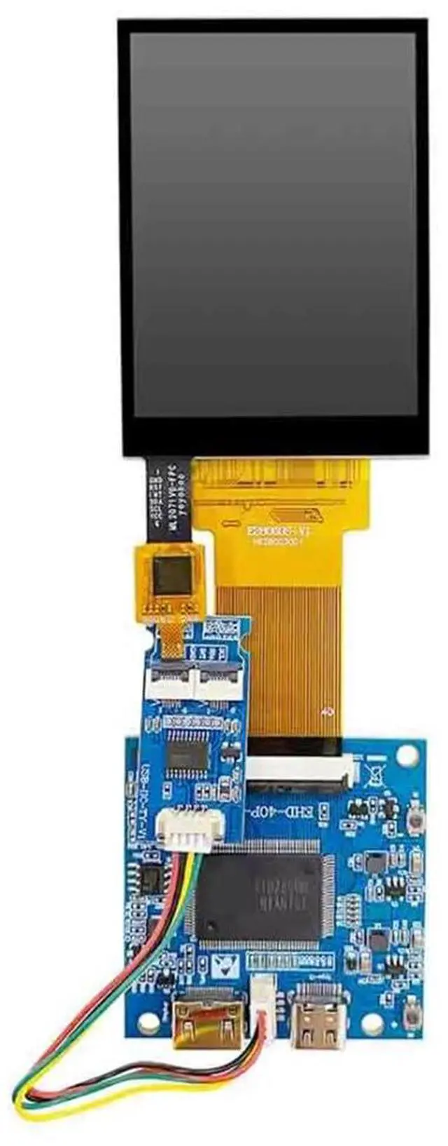Alt view image 4 of 7 - 2.8-Inch Mini Split Screen -Compatible Display 480x640 Resolution Full View RGB IPS Universal Capacitive Touch Touch