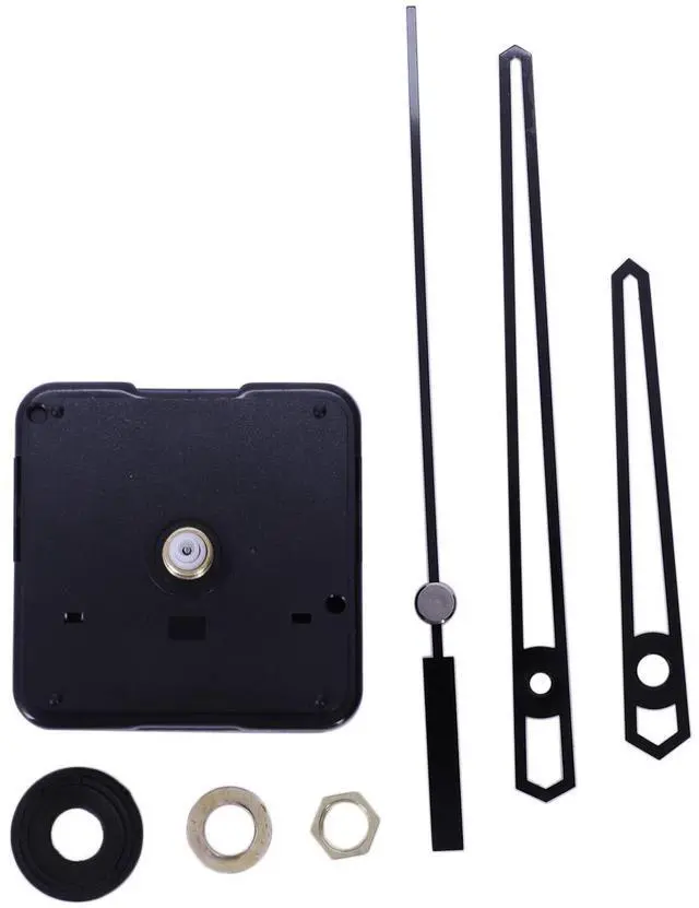 Alt view image 3 of 7 - 1 Set Replacement Wall Clock Repair Parts Pendulum Movement Mechanism Quartz Clock Motor with Hands & Fittings Kit(14.5x13x8.5cm)