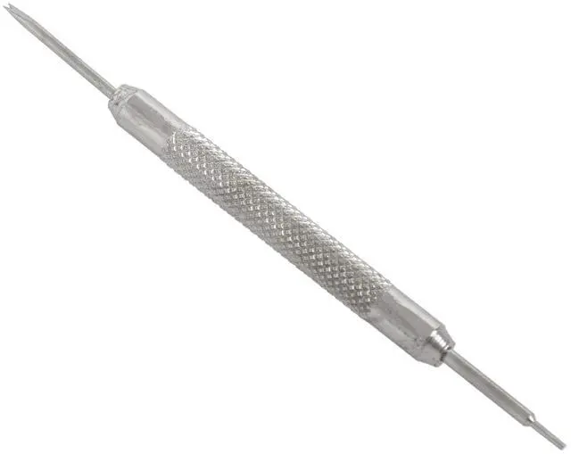 Alt view image 6 of 7 - 108pcs 8-25mm Stainless Steel Watch Band Strap Spring Bar Link Pins Remover New Silver