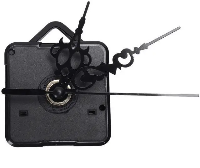 Main image of Quartz Wall Clock Movement Mechanism Black DIY Repair Parts Kit Clock Movement Mechanism