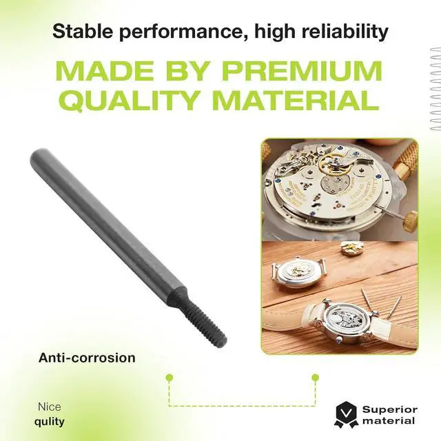 Alt view image 2 of 7 - 1Pcs M0.9 HSS Mini Tap Watch Crown Repair Tool