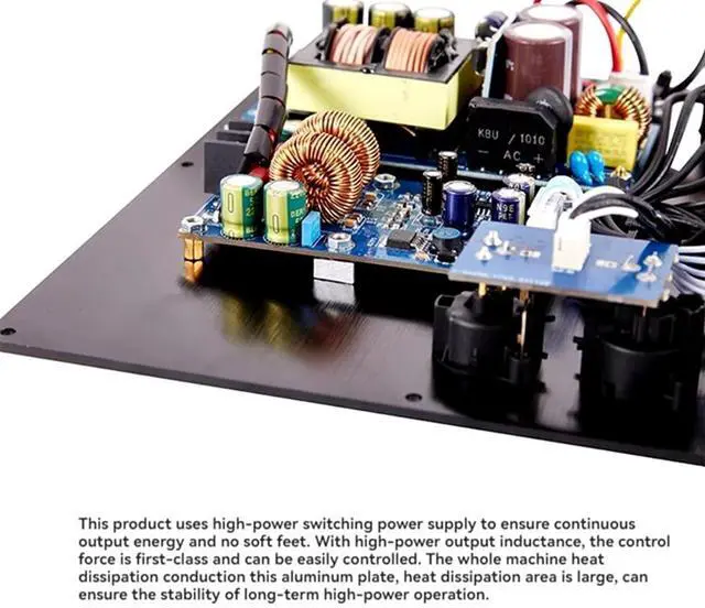 Alt view image 2 of 6 - New Upgrade TPA3255 Subwoofer Active Speaker Amplifier Board Digital Active Amplifier Board Pure Home Audio System