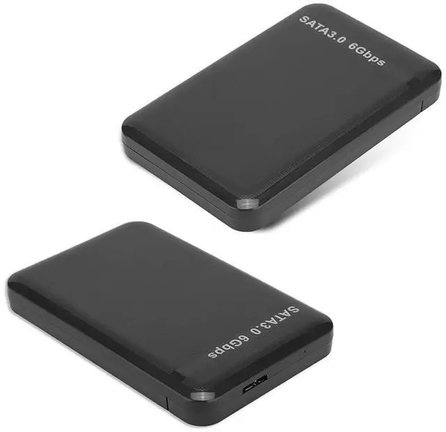 Alt view image 6 of 7 - USB3.0 SATA3.0 High Speed 6Gbps Mobile Hard Disk Enclosure 2.5 Inch Black Support 3TB UASP Hard Disk Enclosure