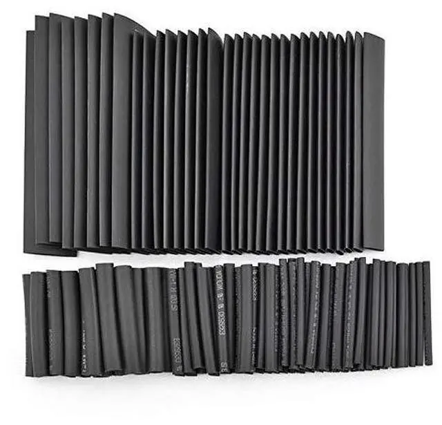 Main image of 127Pcs Shrink Sleeving Tubing Tube Assortment Kit Electrical Connection Electrical Wire Wrap Cable