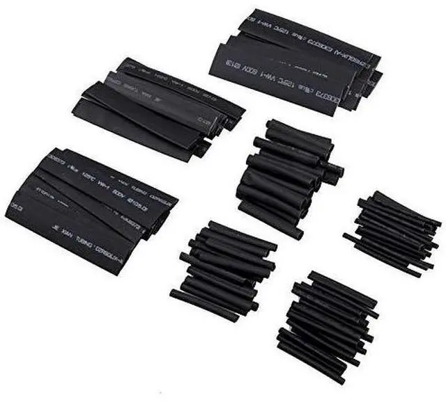 Alt view image 5 of 7 - 127Pcs Shrink Sleeving Tubing Tube Assortment Kit Electrical Connection Electrical Wire Wrap Cable