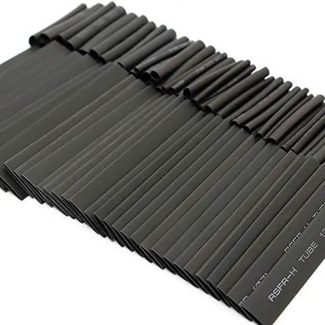 Alt view image 2 of 7 - 127Pcs Shrink Sleeving Tubing Tube Assortment Kit Electrical Connection Electrical Wire Wrap Cable