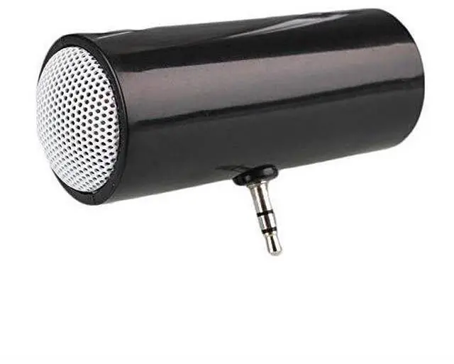 Main image of 3.5mm Jack Stereo Mini Speaker Portable MP3 Music Player Speaker Amplifier Loudspeaker for Mobile Phone Tablet PC-Black