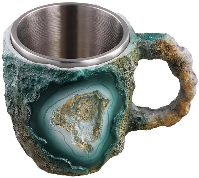 Main image of Elegant Luxury Mineral Crystal Coffee Mug,Colorful Crystal Mug Translucent Coffee Mug, for Home Office Coffee Mugs,A