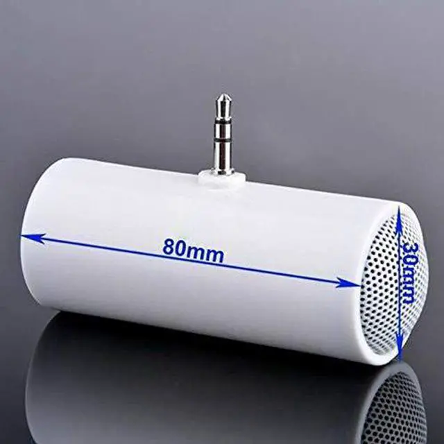 Alt view image 6 of 6 - 3.5mm Jack Stereo Mini Speaker Portable MP3 Music Player Speaker Amplifier Loudspeaker for Mobile Phone Tablet PC-Black