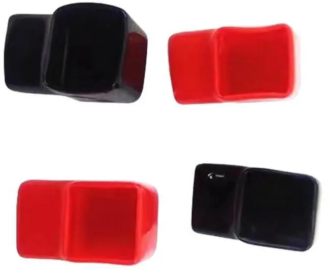 Alt view image 5 of 7 - 16 Pcs Loose Protector Battery Terminal Cover Battery Flexible Busbar Isolation Cover Terminal 280Ah Cells Insulation, Easy to Use