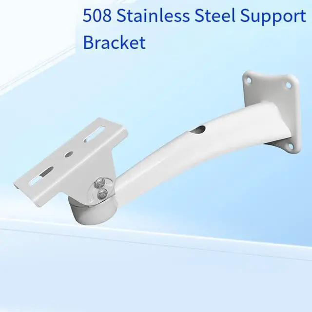 Alt view image 4 of 7 - Universal for CCTV Camera Mounting Bracket Steel Wall Support 25CM Easy Installation Security Indoor/Outdoor Use