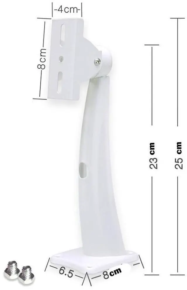 Alt view image 7 of 7 - Universal for CCTV Camera Mounting Bracket Steel Wall Support 25CM Easy Installation Security Indoor/Outdoor Use
