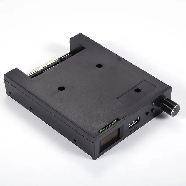 Alt view image 4 of 6 - Floppy Drive Emulator SFRM44-U100LQD-435 Emulated Floppy Drive OLED Flash Floppy Drive