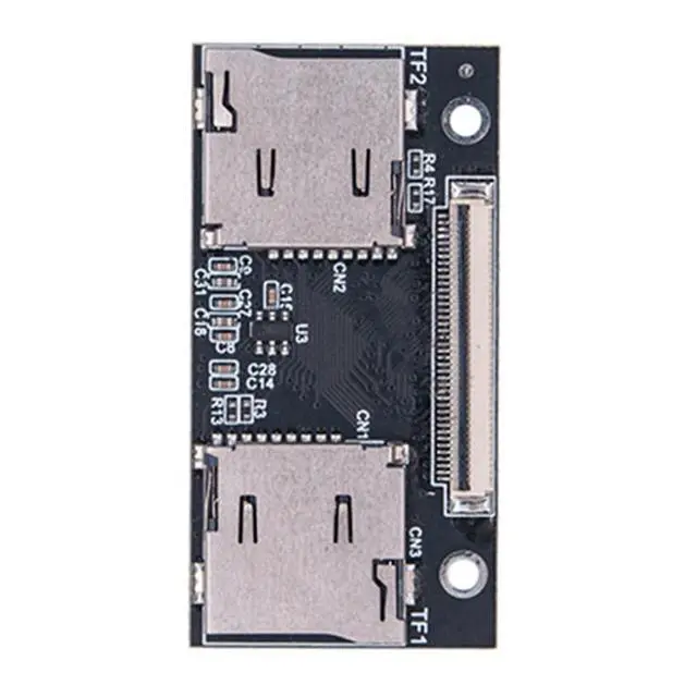Alt view image 4 of 6 - TF Adapter Card Dual TF Card to ZIF Anti-Interference Connection Card Suitable for Computer and Game Consoles