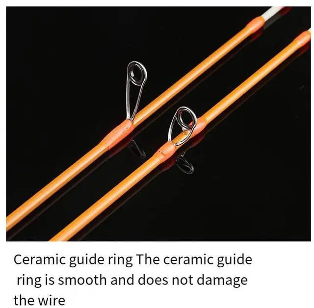 Alt view image 6 of 7 - Casting Rod Ultralight Fishing Rod Carbon Fiber Lure Pole Bait 1.5-9G Line Wood Handle Fast Trout Fishing Rods Rod