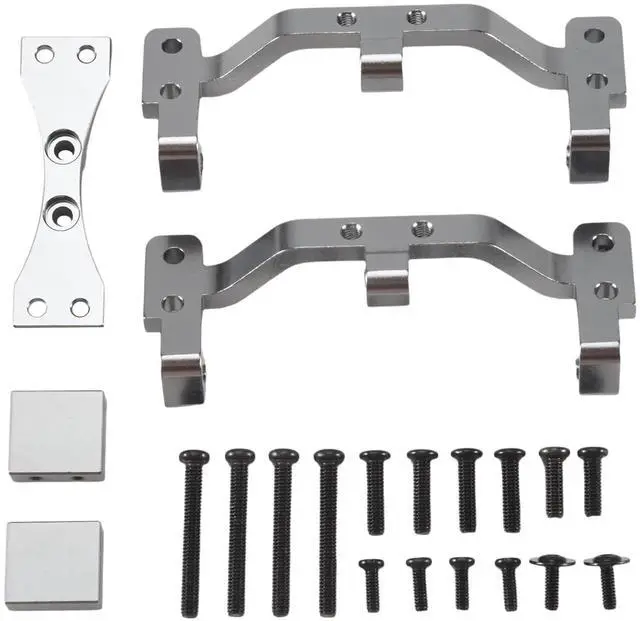 Main image of for MN D90 MN-90 MN99S MN99 RC Car Upgrade Parts Metal Pull Rod Base Seat & Axle Upper Servo Bracket Mount Accessories