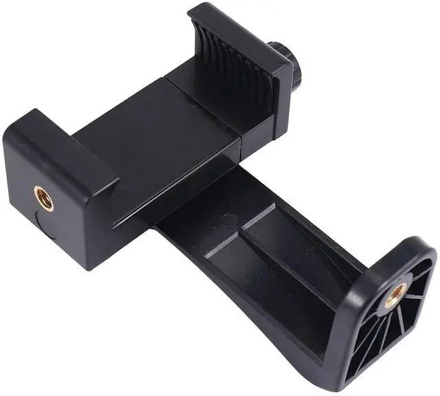 Main image of Phone Holder/Vertical and Horizontal Tripod Mount Adapter Rotatable Bracket with 1/4 Inch Screw Hole/Adjustable Clip