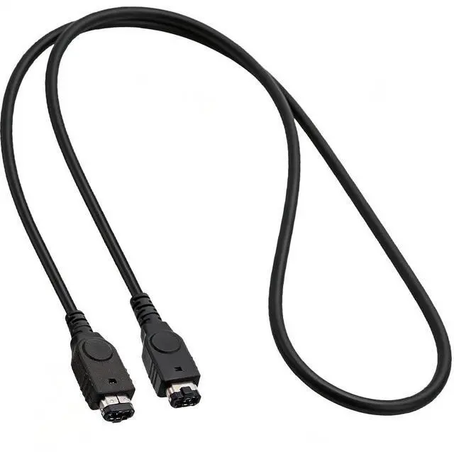 Alt view image 6 of 6 - 3.9ft GBA Link CableBlack, 2 Player Game Link Cord Compatible with GBA GBA SP Handheld Gaming Consoles