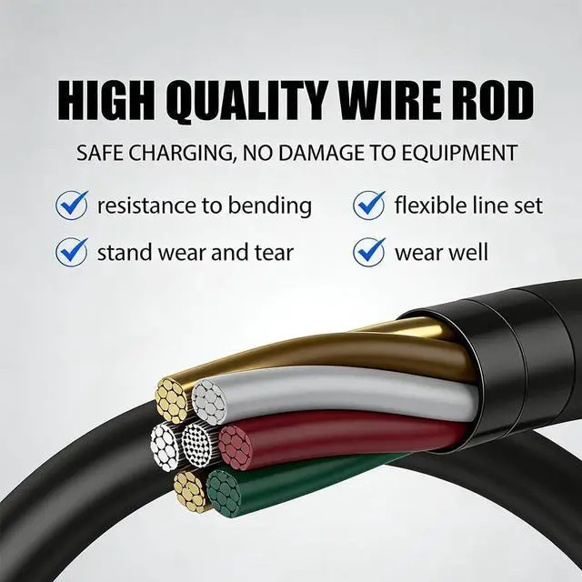 Alt view image 5 of 6 - 3.5mm USB Charging Cable,AUX Audio Jack to USB Male Charging Cable Adapter,Compatible with Headphones,Speakers,Voice Recorders,MP3 Players,and Any Other Devices with a 3.5mm Port