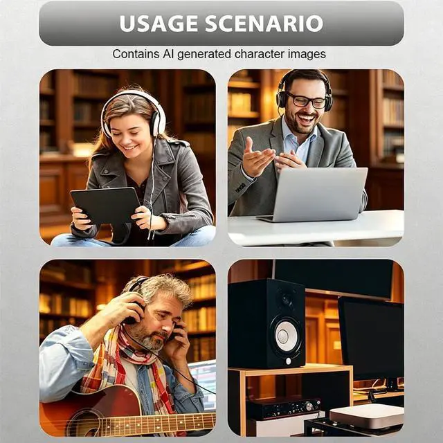 Alt view image 7 of 7 - 3.5mm USBCharging Audio Cable 3.3FT,AUX Audio Jack toUSB Male Charging CableAdapter,Compatible withHeadphones,Speakers,VoiceRecorders,MP3 Players,and Other Devices with a3.5mm Port