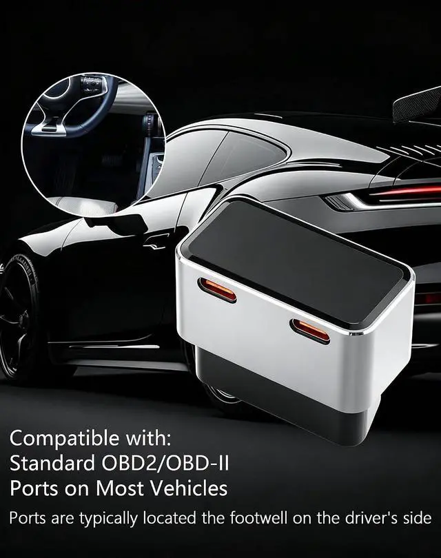 Alt view image 5 of 7 - OBD USB Power Adapter, 1224V OBD2 Male to Dual TypeC Female Ports, PD 30W USB-C for Mobile Phones, Dash Camera GPS, Tablets, Radar Detector, DVR