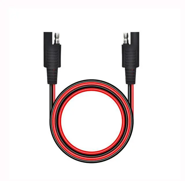 Main image of 3ft 14AWG SAE to SAE 2 Pin Quick Disconnect Power Automotive Extension Cable for Solar Panels Battrey
