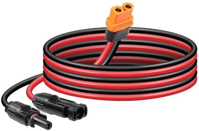 Main image of 1.5m 12AWG XT60I Female to Solar Panel Power Extension Cable for Portable Power Station,Solar Generator(XT60I-F)