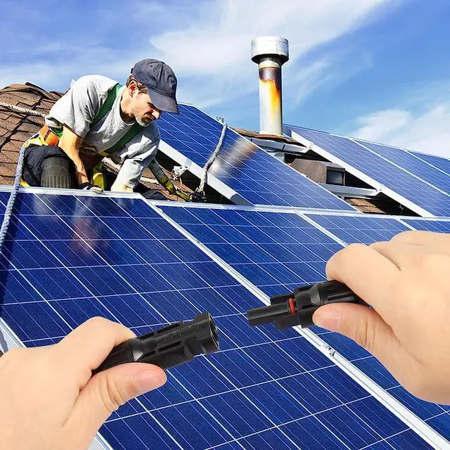 Alt view image 6 of 7 - 16.4FT/5M 12AWG Solar Panel Connector to XT60i Female Solar Panel Power Cable for Portable Power Station, RV, Lipo Battery