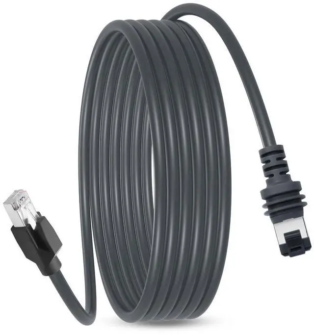 Main image of Ethernet Cable for Starlink Mini Kit, Starlink Cable to RJ45 Replacement Cable for StarLink Mini Dish Portable & 1200Mbps High Speed (2M/6.6FT)