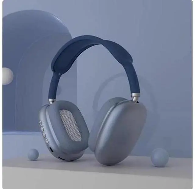 Main image of P9 Bluetooth headset Universal headset for mobile phone wireless sports gaming headset Blue