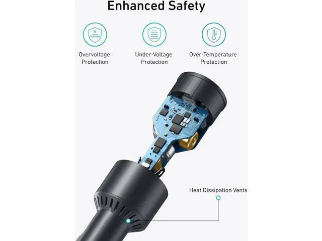 Alt view image 5 of 7 - iPhone 16 USB-C Car Charger 167.5W Max 3-Port Ultra-Compact Type-C Fast iPhone Car Charger for MacBook Pro/Air iPhone 15/14 / 13 Series S24 / S23 iPad Pro AirPods and More