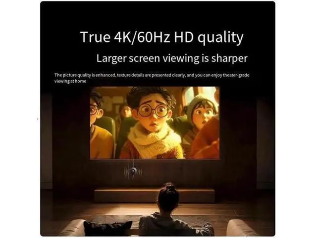 Alt view image 5 of 5 - ugreen 4K 60HZ screen projector Mobile phone and TV wireless hdmi connection transfer monitor computer projector transmission