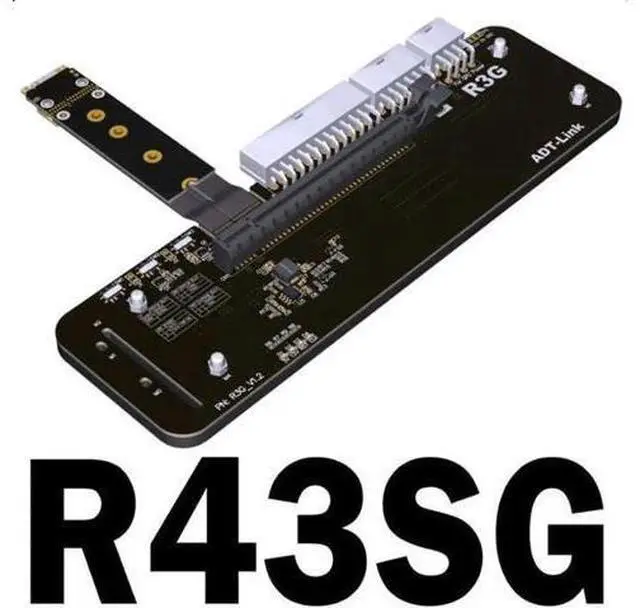 Main image of M.2 NVMe to PCIe x16 connector PCIe x16 to M.2 NVMe eGPU Adapter R43SG 4.0 eGPU for NUC / ITX /Notebook PC