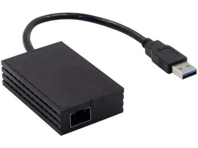 Alt view image 2 of 4 - USB 3.0 Gigabit Fiber Ethernet Adapter Network Card 1000M SFP 1Gpbs