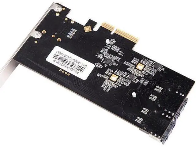 Alt view image 5 of 6 - PCI-E/PCIE SATA Card PCI Express SATA Controller PCIE to SATA 3.0 Card 8-Port SATA3 Expansion Adapter +Cable
