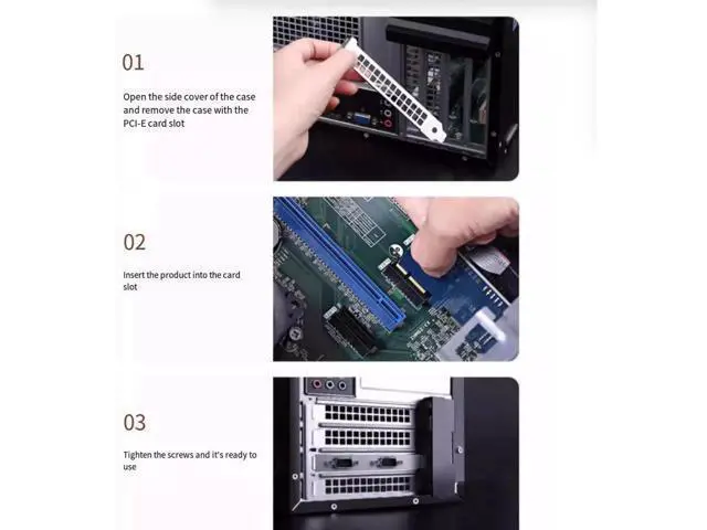 Alt view image 3 of 6 - UGREEN PCIE-E to RS-232 serial port expansion card COM port desktop computer host adapter card 9-pin DB9 industrial control