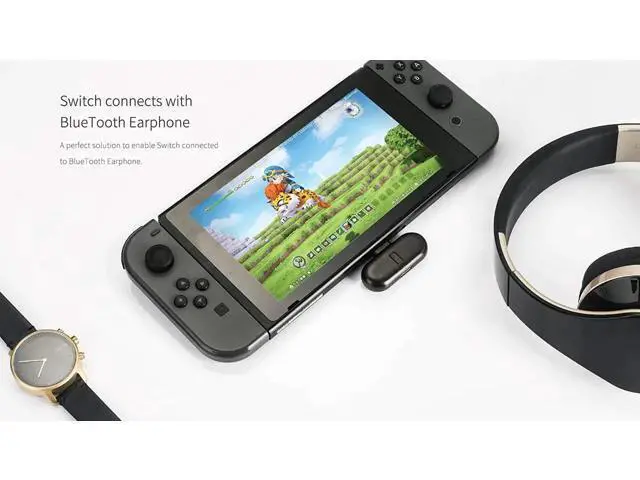 Alt view image 4 of 7 - HUADO ROUTE+ PRO Bluetooth Transmitter Wireless Audio USB-C Adaptor or Receiver With Voice Transmission - Must Have Gaming Accessory For Wireless Headset to Work With Nintendo Switch and PC