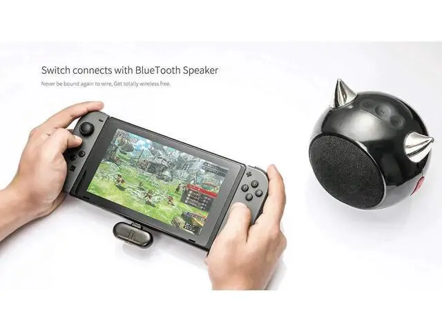 Alt view image 7 of 7 - HUADO ROUTE+ PRO Bluetooth Transmitter Wireless Audio USB-C Adaptor or Receiver With Voice Transmission - Must Have Gaming Accessory For Wireless Headset to Work With Nintendo Switch and PC