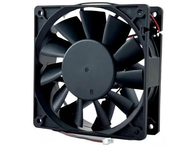 Alt view image 7 of 7 - NMB-MAT 4715VL-05W-B70 cooling fan, DC 24V 1.20A Inverter Cooling Fan, 2-Wire Cooling Fan,120X120X38mm