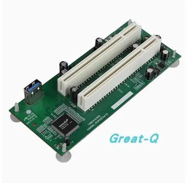 Main image of Pci-e to PCI conversion card PCIe to dual PCI slot expansion card Supports collection card Gold tax card Innovative sound card