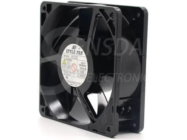 Alt view image 5 of 7 - 12CM STYLE Fan 12038 US12D22 220V 15/16W full metal axial server Inverter PLC AC Cooling Fan high quality