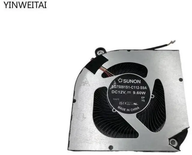 Main image of FOR Laptop CPU Cooling Fan FOR EG75091S1-C112-S9A 12V EG75091S1-C070-S9A NS8CC19 21G11 12V
