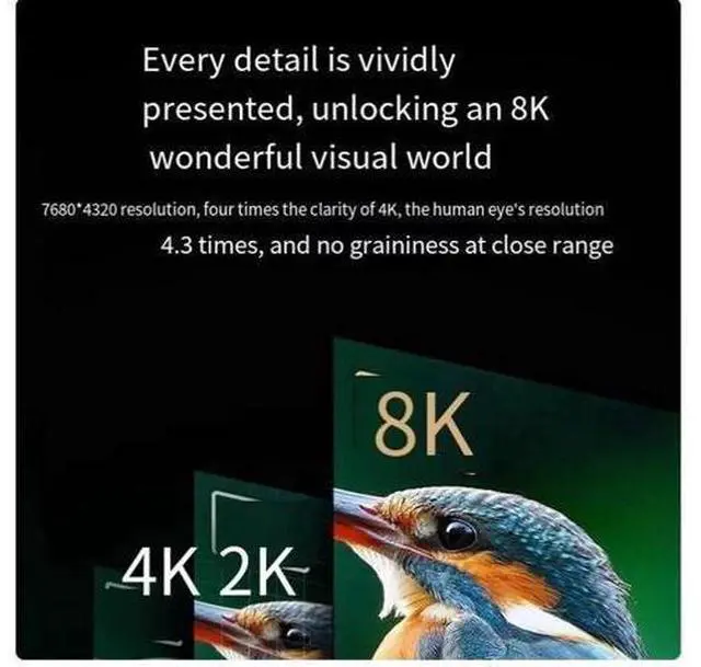 Alt view image 3 of 5 - 8k60HZ 4K240HZ high-definition cable hdmi 2.1 connects to a computer, TV and 4k240hz monitor screen cable 3m