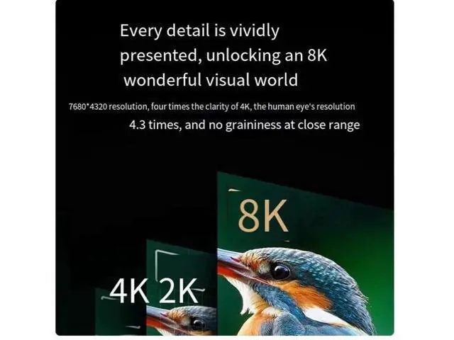 Alt view image 3 of 5 - 8k60HZ 4K240HZ high-definition cable hdmi 2.1 connects to a computer, TV and 4k240hz monitor screen cable 3m