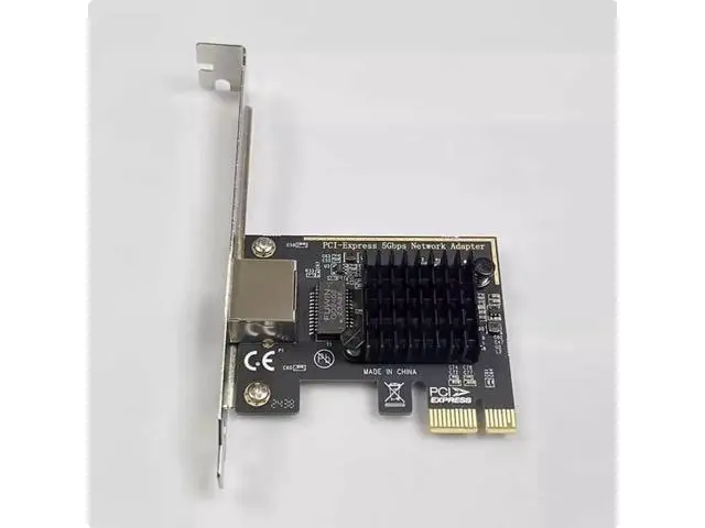 Alt view image 2 of 4 - Pcie single-port 5G network adapter PXE diskless startup gaming network adapter Realtek RTL8126