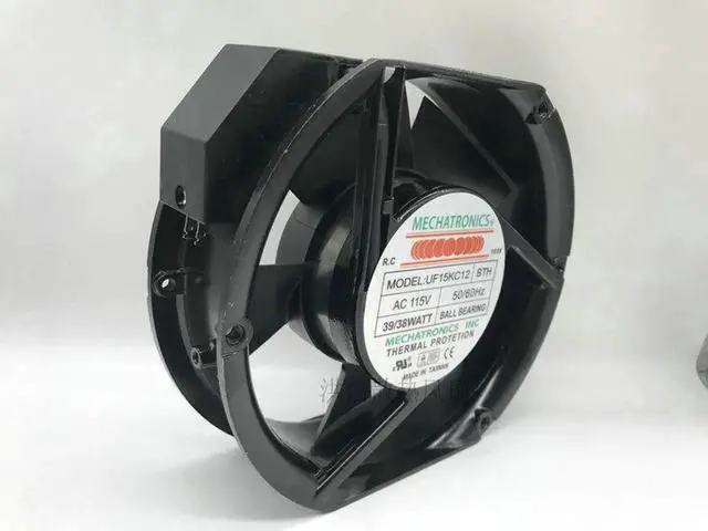 Alt view image 3 of 3 - UF15KC12 BTH for Mechatronics 172mm 17cm AC 115V 39/38W 17251 Industiral Axial Case Cooling Fans