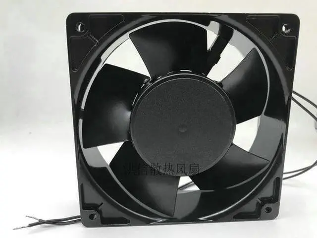 Main image of 200V 120mm 12cm 2650-365 Ikura R12D5W-155 220V AC 50/60Hz 16/15W 120X120X38mm High Temperature Resistant Industrial Case Fan